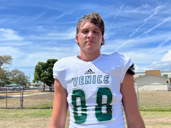 Fin Jones Tight End Venice (Fla.) High School - 2023